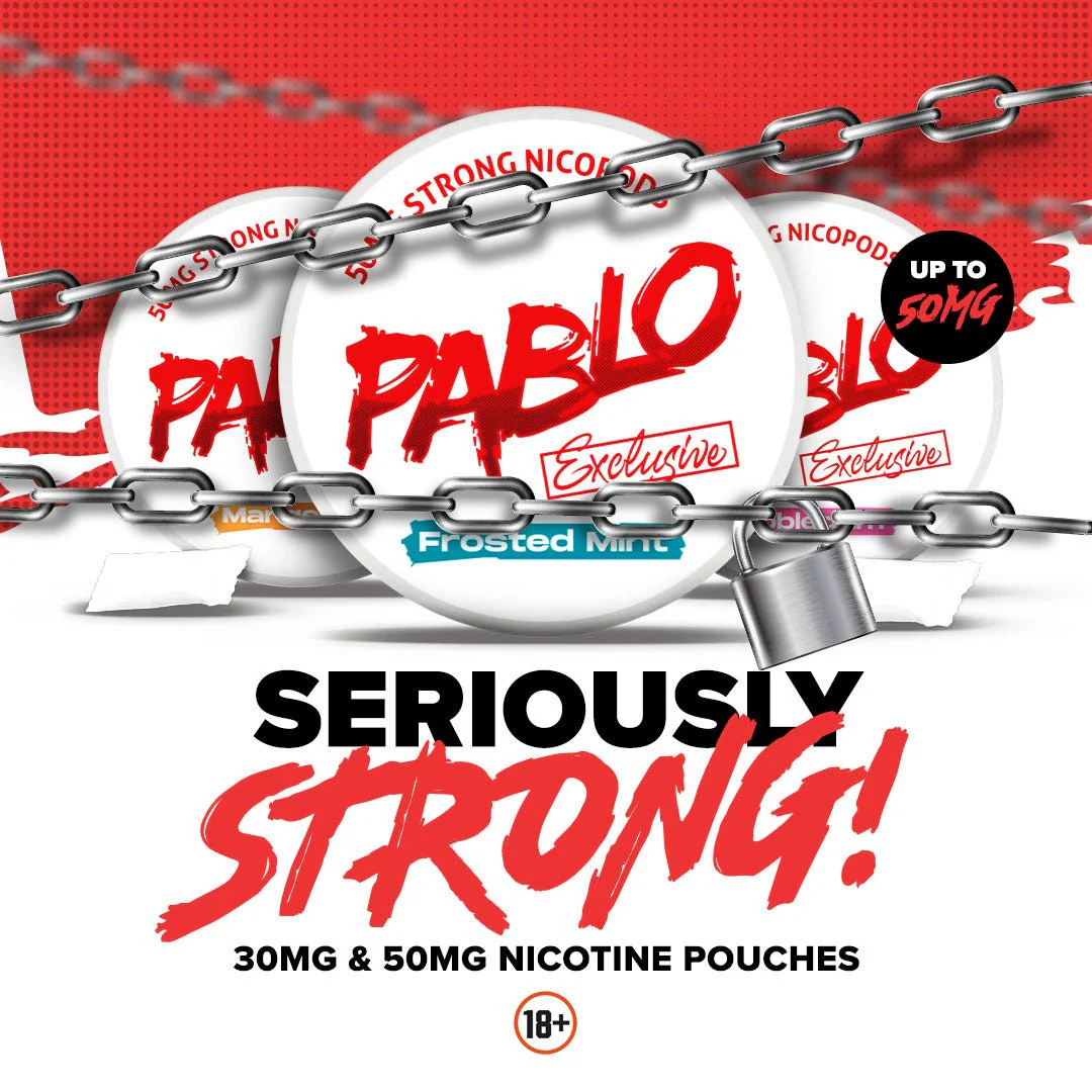 Pablo Exclusive Nicotine Pouches | 50mg | £2 - Image 22
